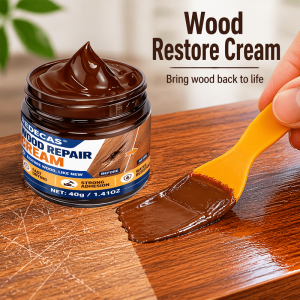 Brown Wood Scratch Repair Paste, Quick-Drying Type, Fast Curing Emergency Wood Repair, Lazy Person'S Must-Have, Long-Lasting Type, One-Time Filling, Strong Protection Effect