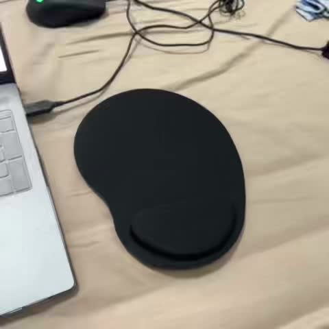 3pcs Set (1 Mouse Pad + 2 Keyboard Riser Stands), Wrist Support Mouse Pad for Office & Computer Use, Thin Sponge Wrist Rest, Anti-Slip, Wear-Resistant, Skin-Friendly Comfortable Mouse Wrist Cushion - Image 10