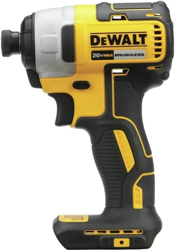 DEWALT 20V MAX* Impact Driver, Cordless, 1/4-Inch, Tool Only (DCF787B)