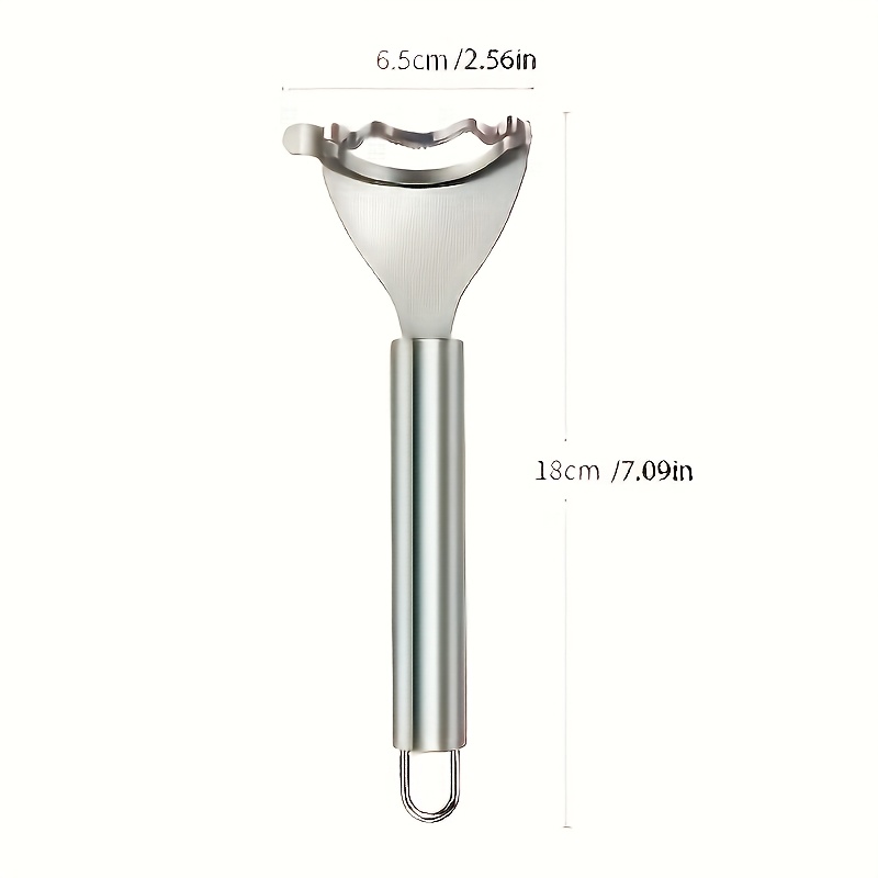 A Stainless Steel Corn Peeler, a Kitchen Gadget for Removing Corn Husks, And a Corn Kernel Separator