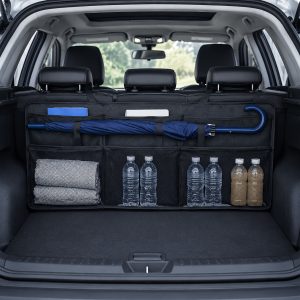 Large Car Trunk Storage Bag with Oxford Fabric Multi-Pocket Design, Hanging Space-Saving, Universal High Capacity, Suitable for SUVs, Trucks, and Off-Road Vehicles, Fits Various Items