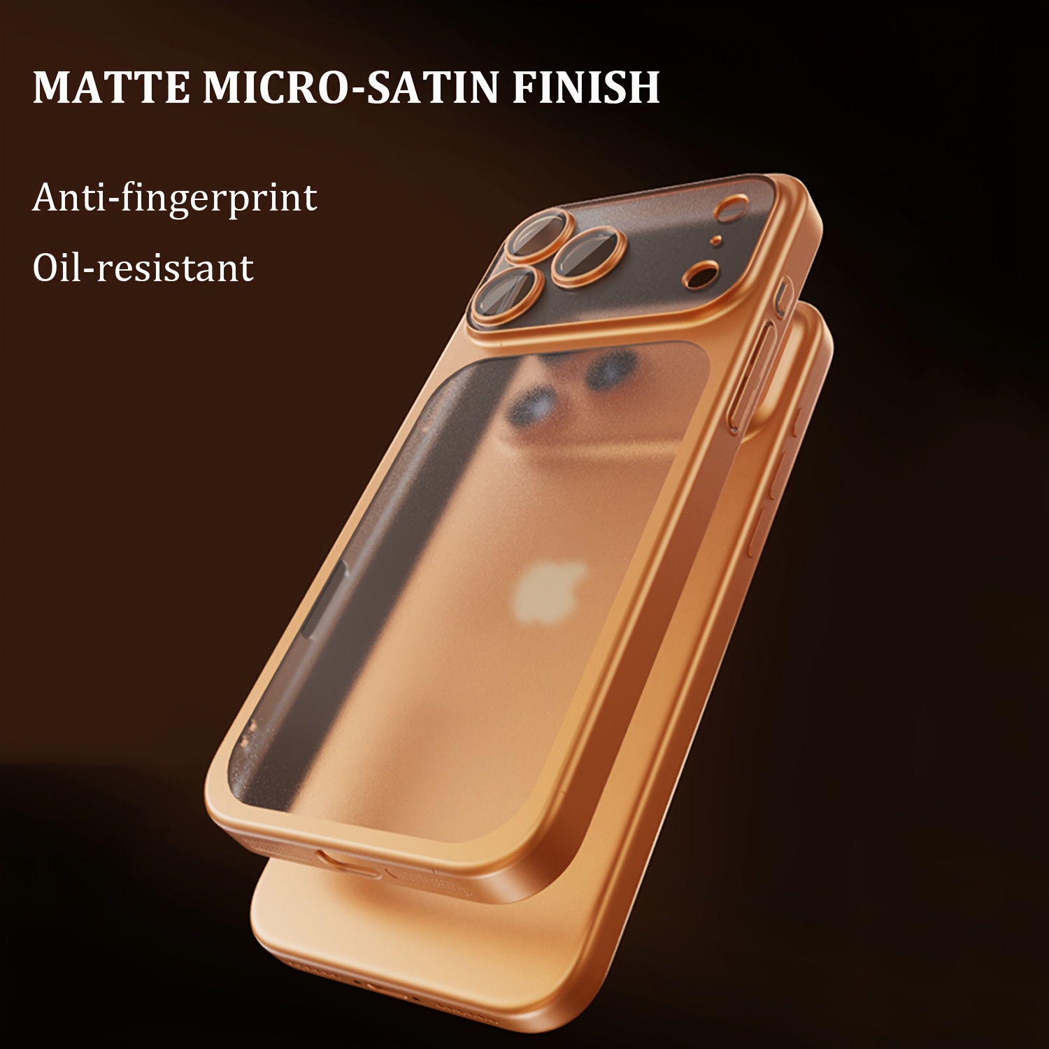 Phone Case - Luxury Transparent Matte Phone Case Compatible with Iphone 18 17 Pro Max Air 16 15 14 13 12 11 Pro Max Plus Smooth Feel Clear with Lens Protector 18 Pro Max Cases Soft Bumper Shockproof Men Women Cover