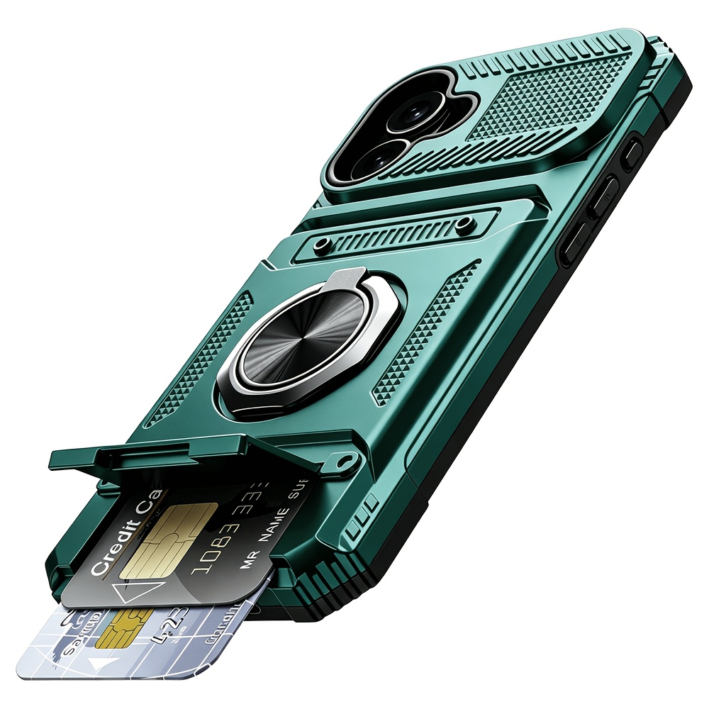 Phone Case: Heavy Antifall Hard Case with Stand and Card Slot for iPhone 18 Pro Max 17 Pro Max 16 Pro Max - Image 16