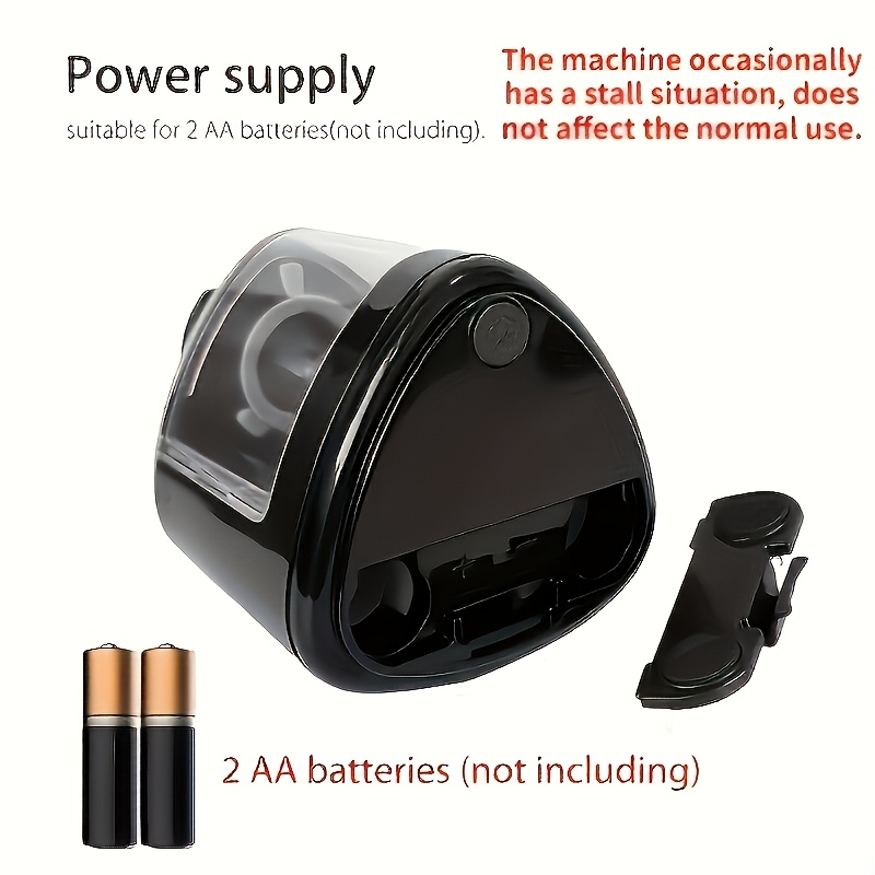 Electric Pencil Sharpener — Quickly Sharpens Pencils in Seconds, Automatically Stops to Prevent Lead Breakage, Battery-powered, Portable Perfect Desk Stationery Tool. Electric Pencil Sharpener/back-to-school Electric Sharpener - Suitable for Travel