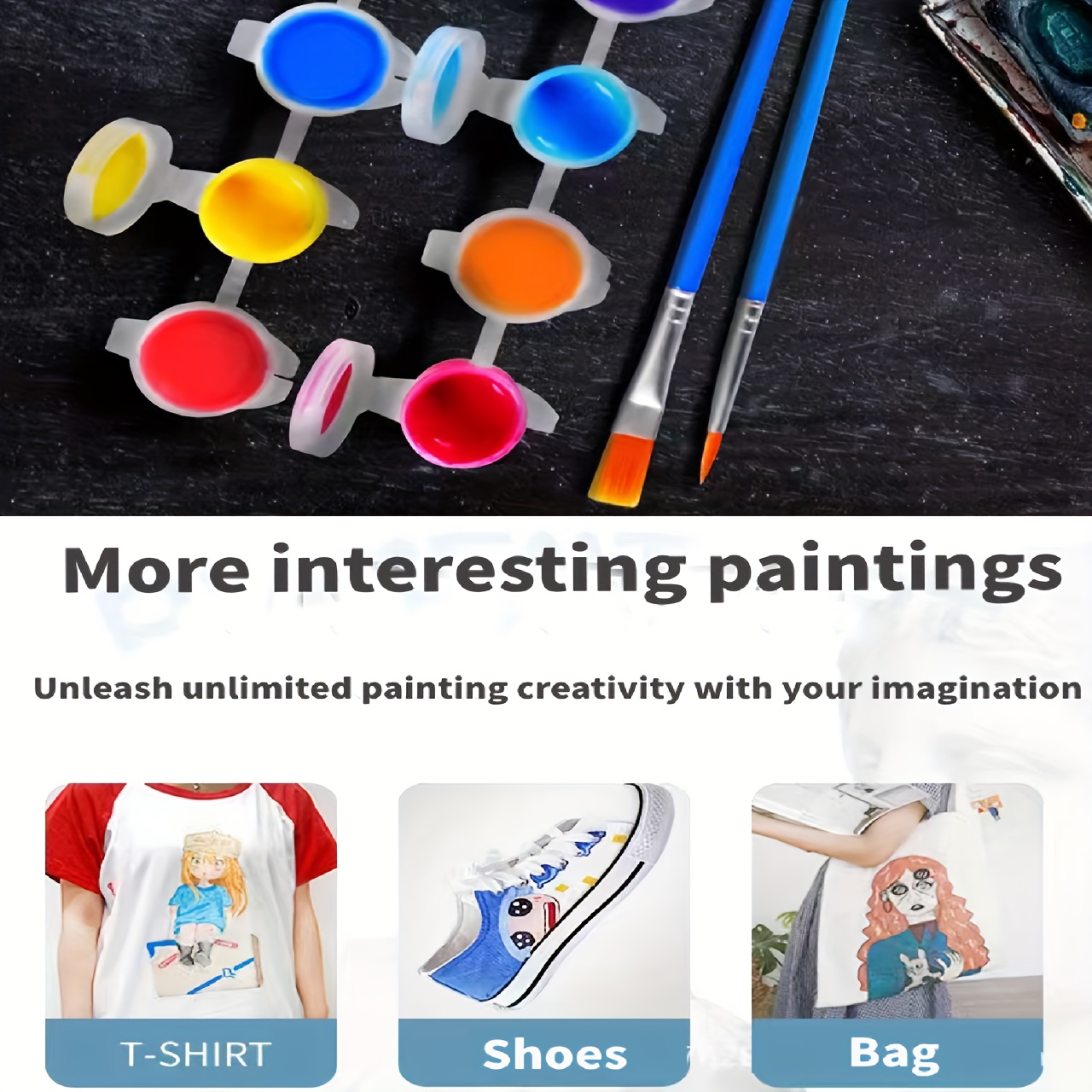 30pcs A Pack Of Nylon Hair Pointed Brush Flat Head Brush for Water Powder Watercolor Acrylic Paint Art Painting Small Brush Painting Brush Hook Line Line Doodle