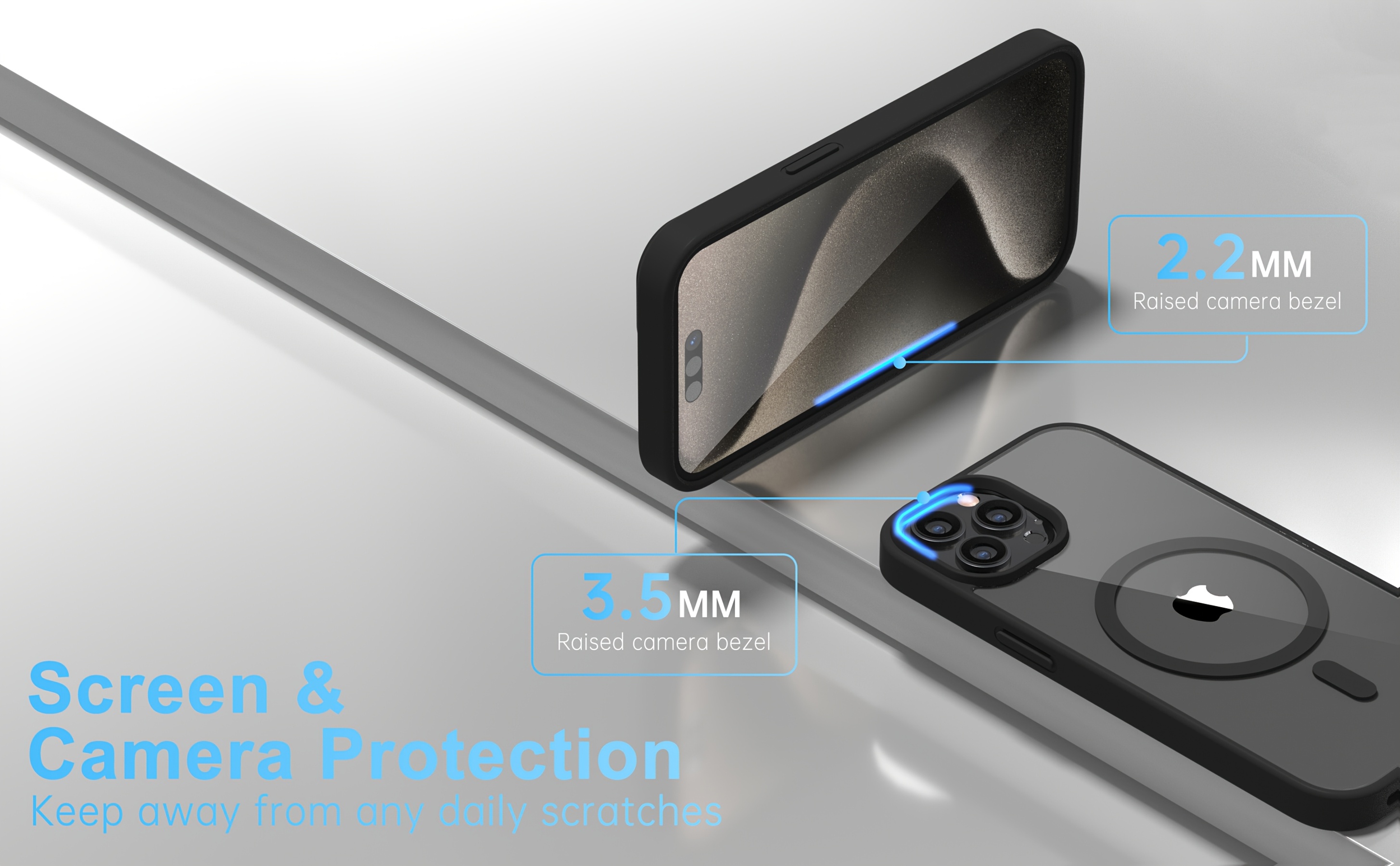 Phone Case - Shockproof Case for Iphone 18 17 Pro Max, for Iphone 18 17 Pro And for Iphone 17 16 15 14 13 12 11 Pro Max, 17Air 14 15 16Plus 12 13Mini Xsmax XR X XS 7 8Plus Ultra-Thin Transparent Wireless Charging Phone Protection Case