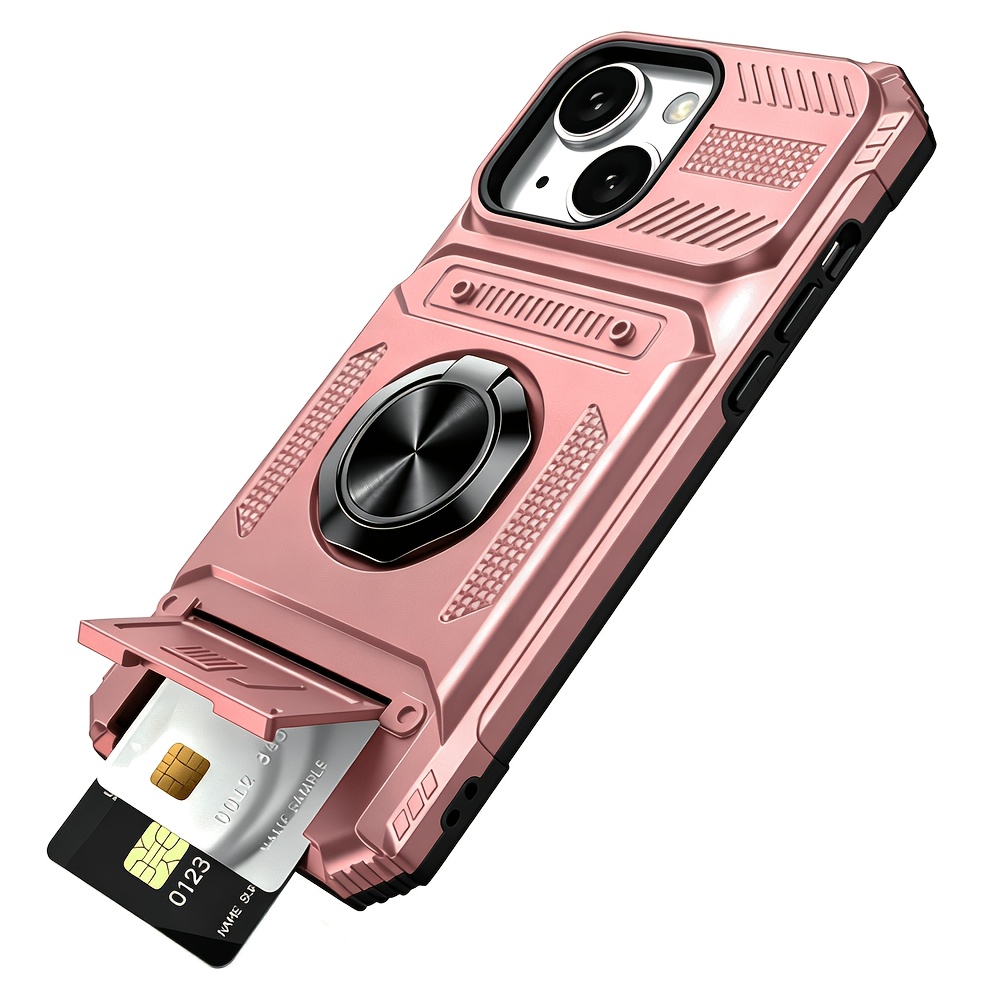 Phone Case: Heavy Antifall Hard Case with Stand and Card Slot for iPhone 18 Pro Max 17 Pro Max 16 Pro Max - Image 27