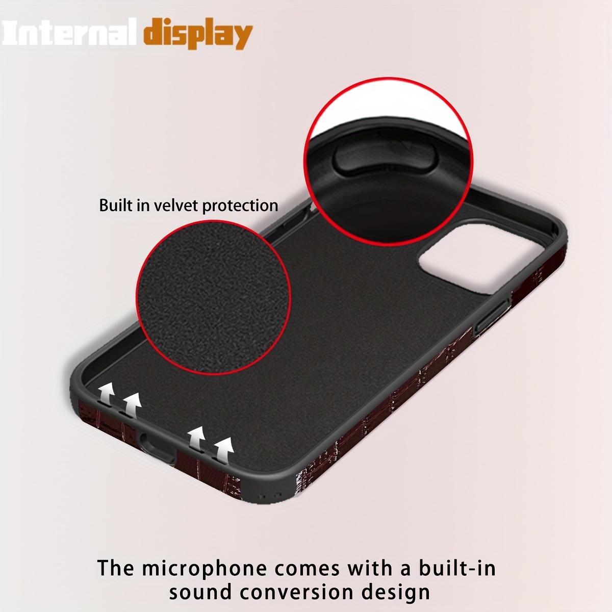 1pc of Glossy Crocodile Pattern Phone Case with Animal Design, Mirror Finish, Made of Synthetic Faux Leather, Shockproof And Sound-Transparent Design, Suitable for Iphone 17, Apple 16 Pro Max, for Iphone 11/12 Pro/13/14 Plus/15 Pro Max