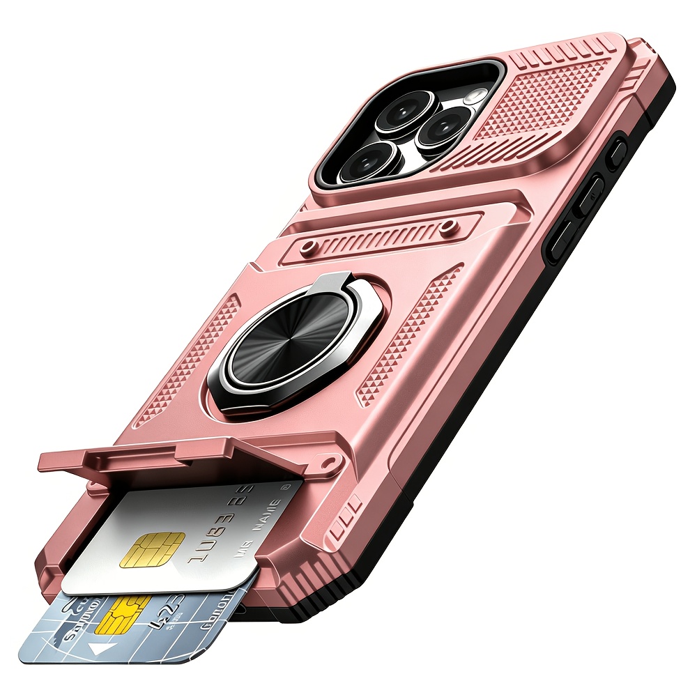 Phone Case: Heavy Antifall Hard Case with Stand and Card Slot for iPhone 18 Pro Max 17 Pro Max 16 Pro Max - Image 21