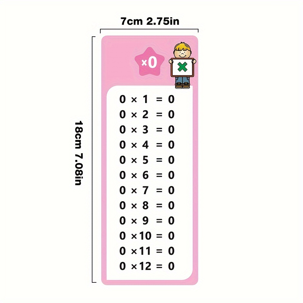 Flashcards for Multiplication from 0 to 12, a Self-Assessment Tool for Math Learning, Resources for Teaching And Mathematical Training. - Image 6
