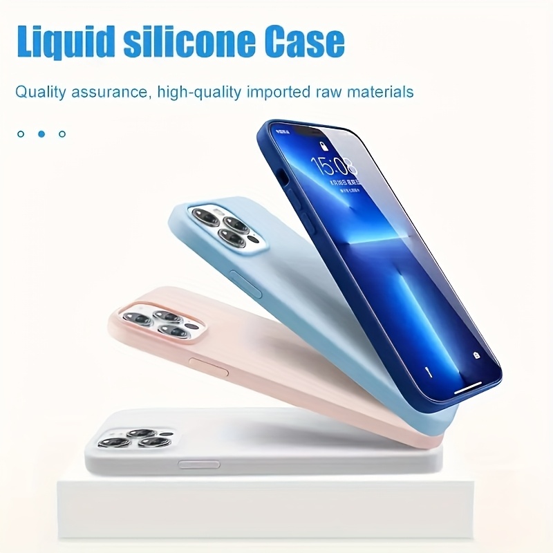 Phone Case - Easy Premium Matte Anti-Fingerprint Phone Case Anti-Yellowing Anti-Scratch Wear-Resistant for Iphone 17 16 15 14 13 12 11 Pro Max Plus Fresh Color-Block Atmosphere Goodies