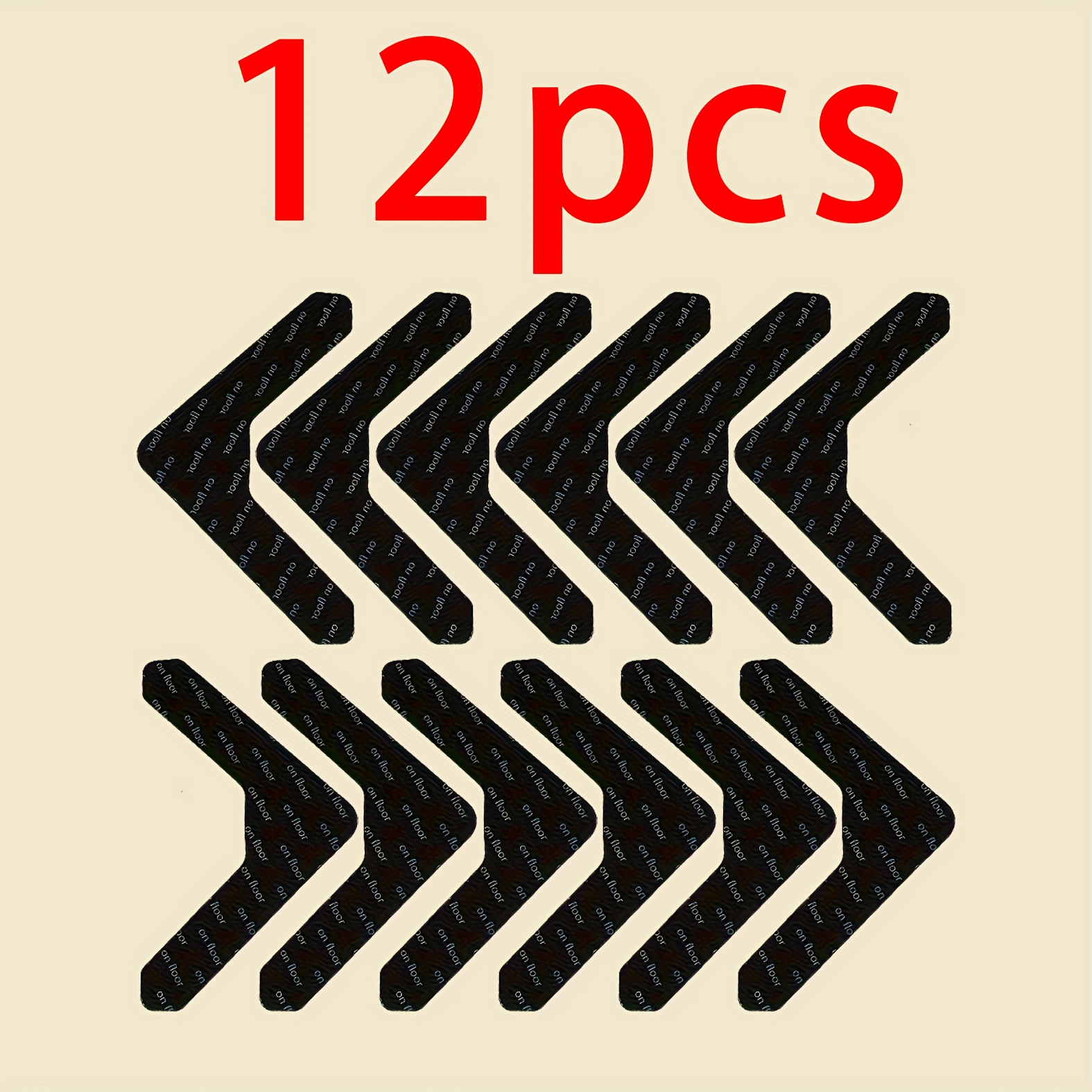 12/24pcs of Reusable, Non-Marking Carpet Anti-Slip Stickers, Suitable for Carpets, Bed Sheets, Mattresses, Sofa Cushions, And Other Items That Need to Be Secured to Prevent Slipping. This Washable Adhesive Tape Is Ideal for Area Rugs - Image 6
