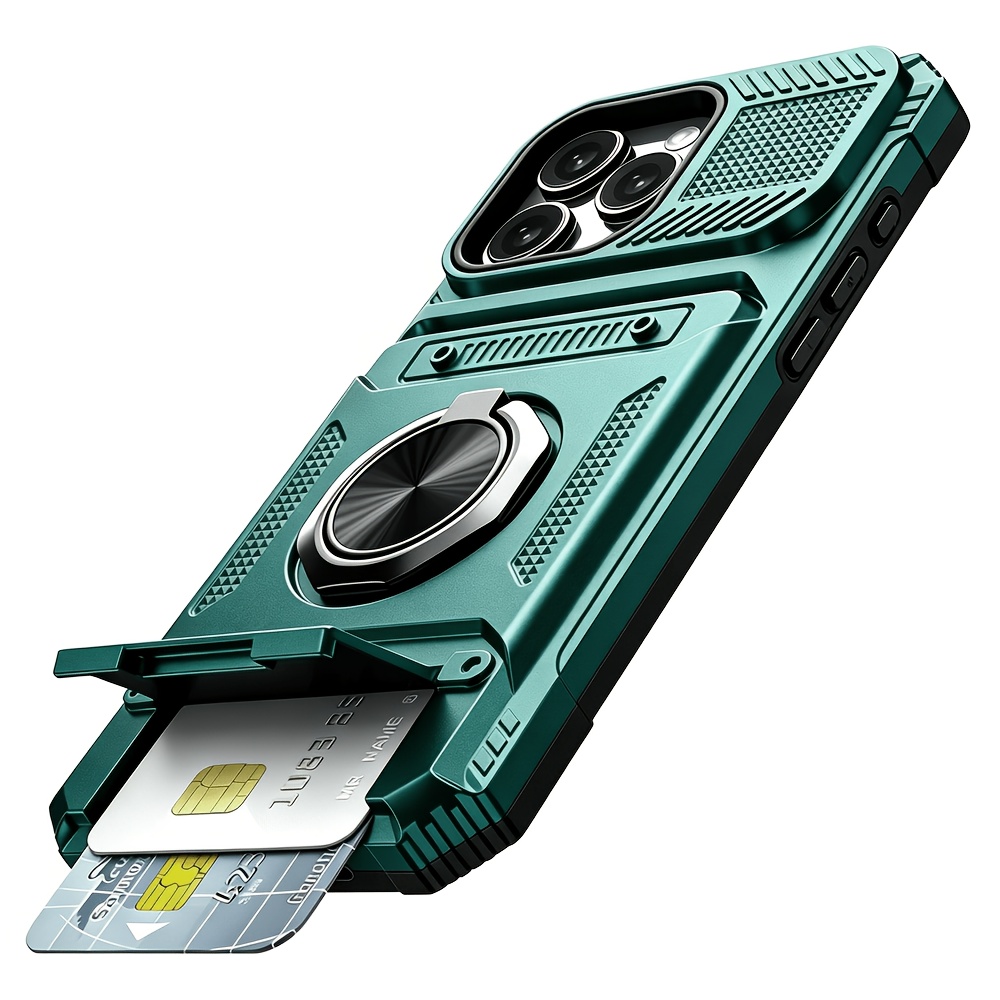 Phone Case: Heavy Antifall Hard Case with Stand and Card Slot for iPhone 18 Pro Max 17 Pro Max 16 Pro Max - Image 23
