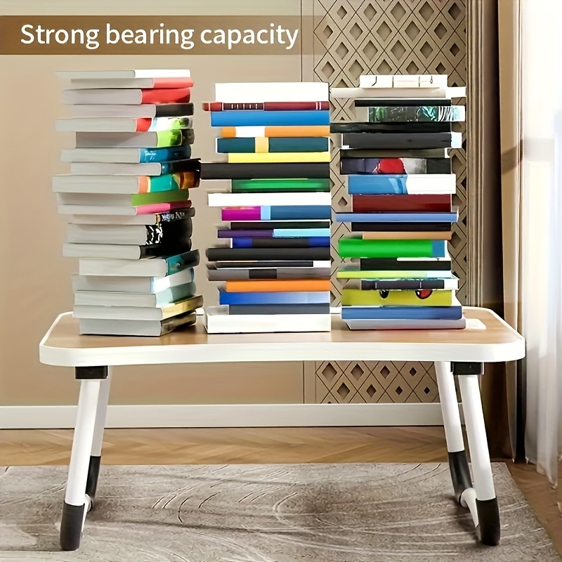 Extra Large Portable Laptop Folding Desk - Study Table, Sturdy and Durable, Ideal for Reading, Writing, and Eating on Beds, Sofas, and Floors. Multi-functional Tray Stand, Bed Table, Laptop Desk, No Assembly Required, Perfect Holiday Gift - Image 6