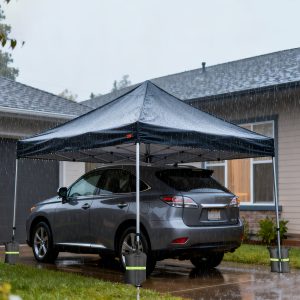 4pcs Heavy Duty Gazebo Weights Suitable for Pop Up Tents, Patio Umbrellas, Trampoline Canopy & Sand Bags - 600D PVC Sand Fillable Bags for Outdoor Stability, Windproof Anchors for Sun Shelter, Tent, for Use (No Revision)