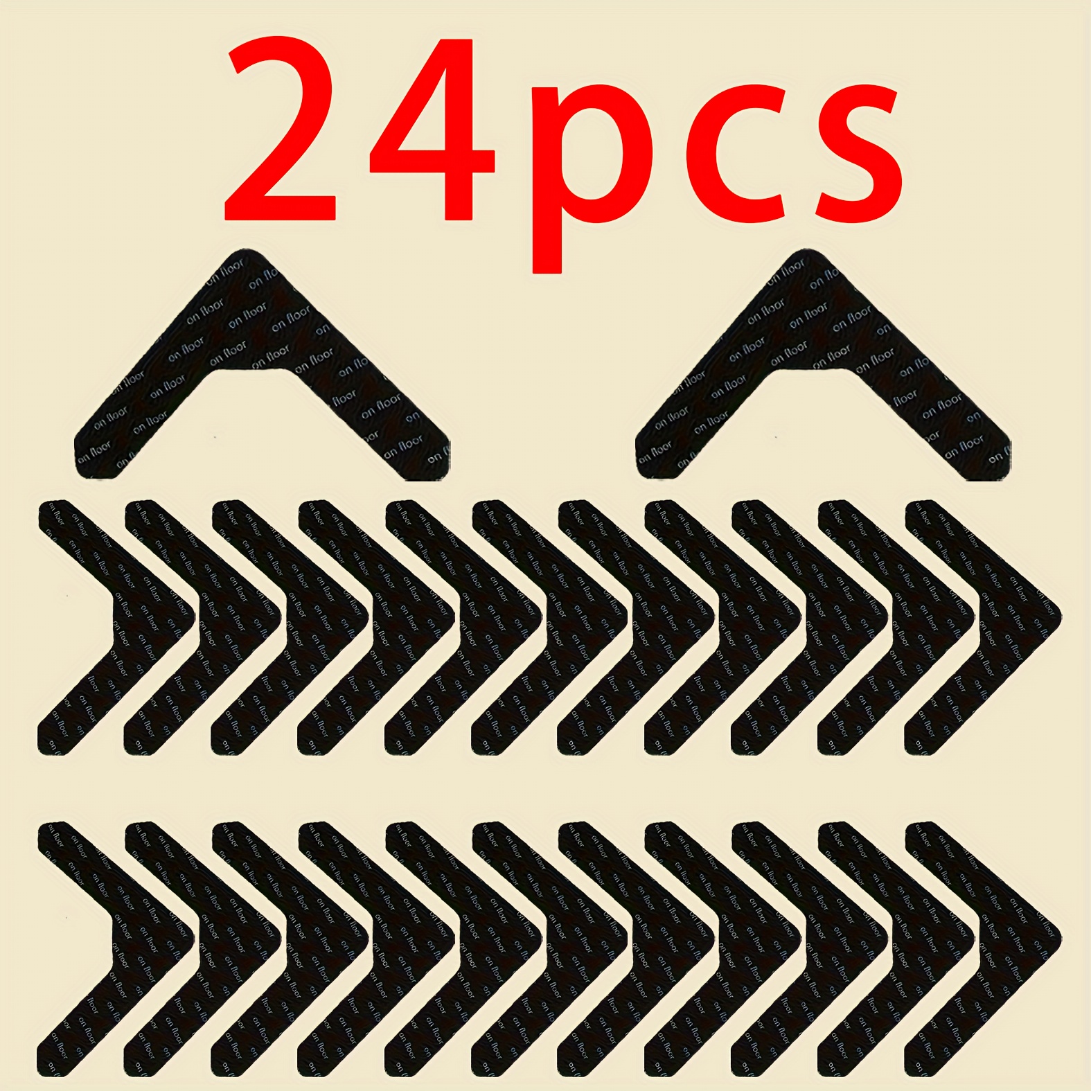 12/24pcs of Reusable, Non-Marking Carpet Anti-Slip Stickers, Suitable for Carpets, Bed Sheets, Mattresses, Sofa Cushions, And Other Items That Need to Be Secured to Prevent Slipping. This Washable Adhesive Tape Is Ideal for Area Rugs - Image 8