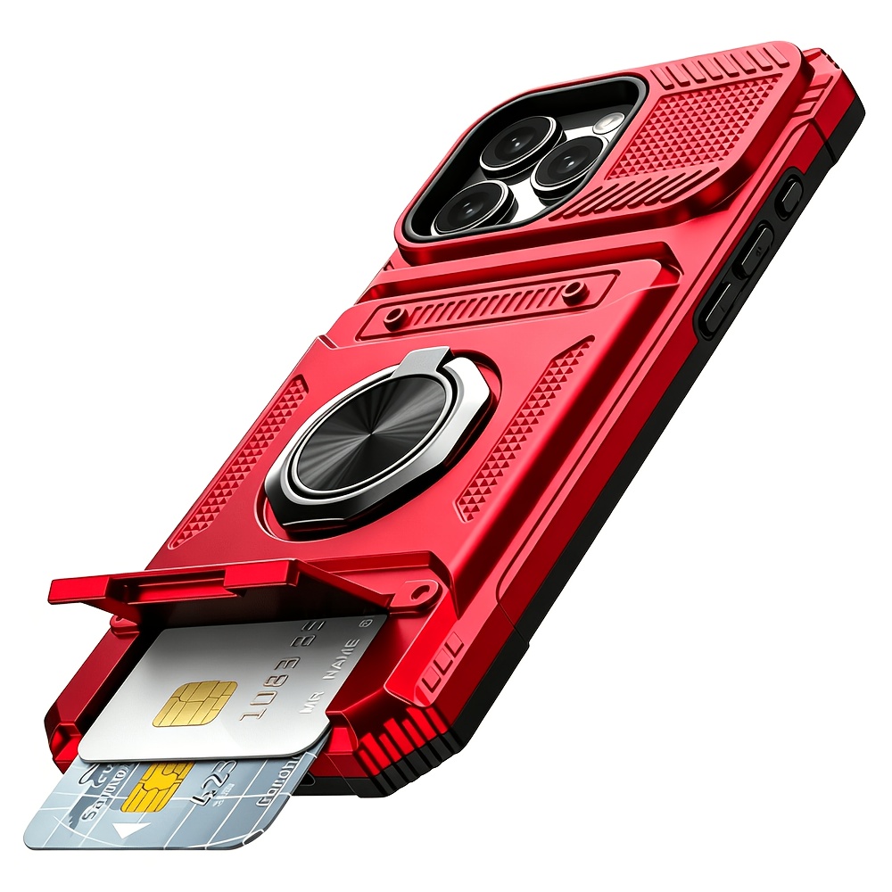 Phone Case: Heavy Antifall Hard Case with Stand and Card Slot for iPhone 18 Pro Max 17 Pro Max 16 Pro Max - Image 20