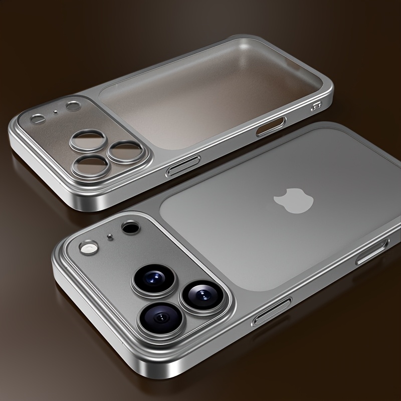 Phone Case - Luxury Transparent Matte Phone Case Compatible with Iphone 18 17 Pro Max Air 16 15 14 13 12 11 Pro Max Plus Smooth Feel Clear with Lens Protector 18 Pro Max Cases Soft Bumper Shockproof Men Women Cover - Image 7