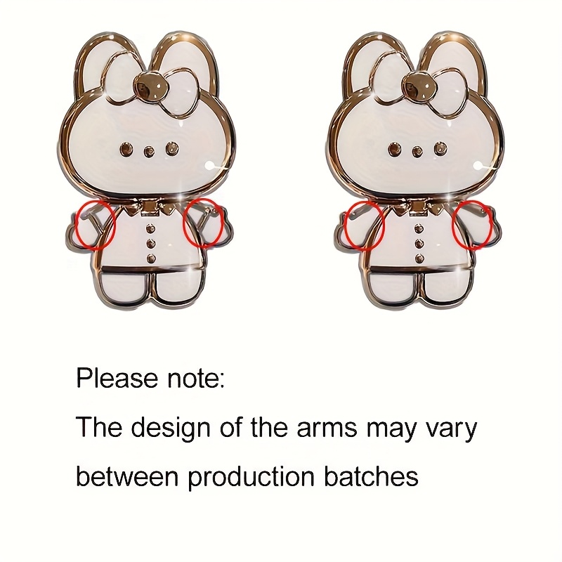 Phone Case - New Fashionable Phone Case Suitable for Iphone 11 12 13 14 15 16 16Pro 15Pro Max 16Plus Phone Case, Rabbit 3D Stand Ultra-Thin Electroplated Soft Phone Case Protective Case with Hand Chain