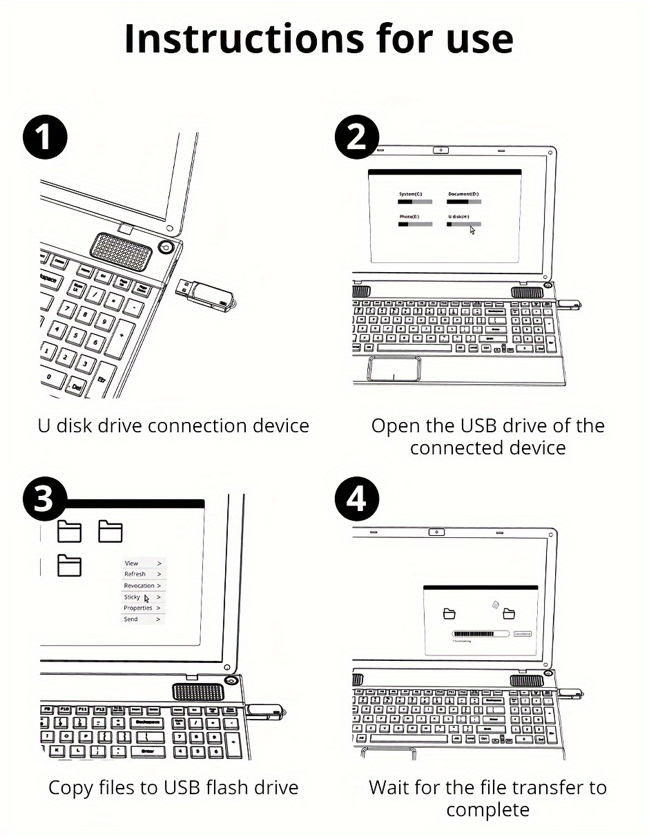 USB Flash Drive 1GB 512MB 256MB 128MB 64MB USB 2.0 High Speed U Disk USB Disk Metal Pen Drive USB Drive for Pc/Laptops/Tablets/Mobile Phones Car Audio/Game Console/Audio - Securely Store Your Files!