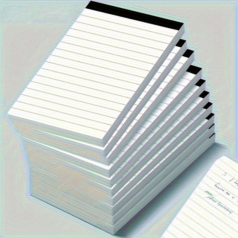 5pcs, Notepad, Lined Notebook, Writing Pad, 3 X 5 Inch Lined Writing Notepad, 30 Sheets Each, Ideal for School, Office, Study Supplies, Back to School, Libretas, School Notebooks, Notebooks, Beautiful Study Supplies, School, Books
