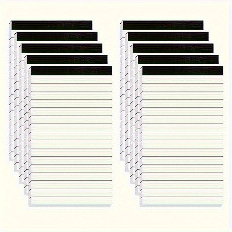 5pcs, Notepad, Lined Notebook, Writing Pad, 3 X 5 Inch Lined Writing Notepad, 30 Sheets Each, Ideal for School, Office, Study Supplies, Back to School, Libretas, School Notebooks, Notebooks, Beautiful Study Supplies, School, Books - Image 2