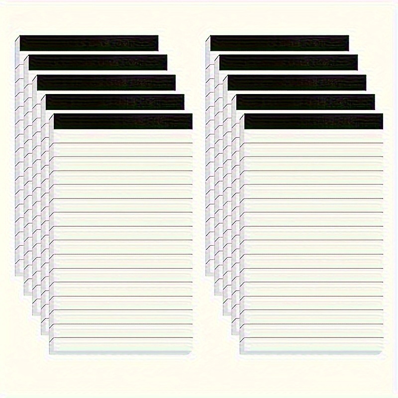 5pcs, Notepad, Lined Notebook, Writing Pad, 3 X 5 Inch Lined Writing Notepad, 30 Sheets Each, Ideal for School, Office, Study Supplies, Back to School, Libretas, School Notebooks, Notebooks, Beautiful Study Supplies, School, Books