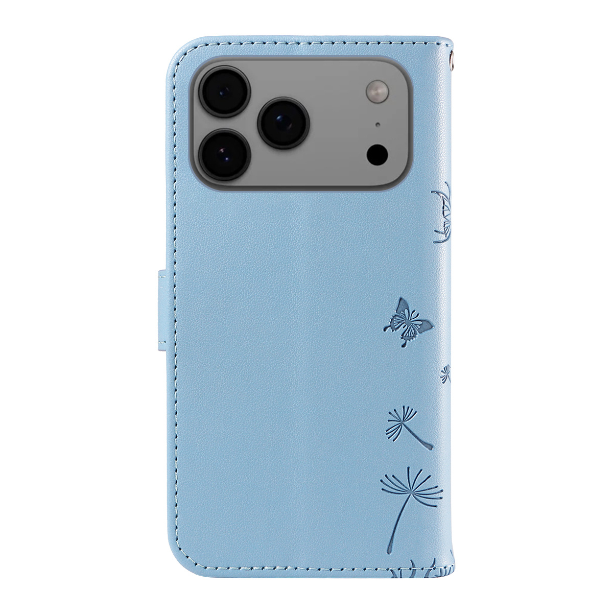 Magnetic Wallet Case Phone Case with Garden Floral Design, Compatible with iPhone 17/16/15/14/13/12/11/7/8 Full Series, Pro Max/Plus/Pro/Mini and XS Max/XR/X/XS, with Adjustable Strap and Card Slot, Unisex - Image 6