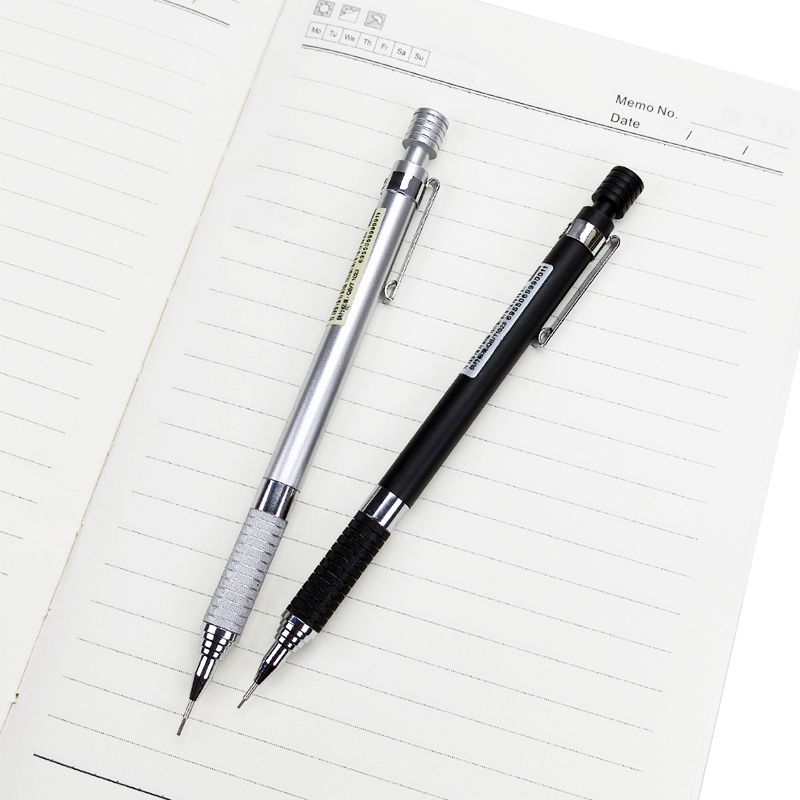 Creative Fine Writing Tools 0.5/0.7mm Semi Metal Automatic Pencil Set with A Retractable Pen That Is Not Easily Broken, Suitable for Sketching, Painting, and Office Stationery - Image 10