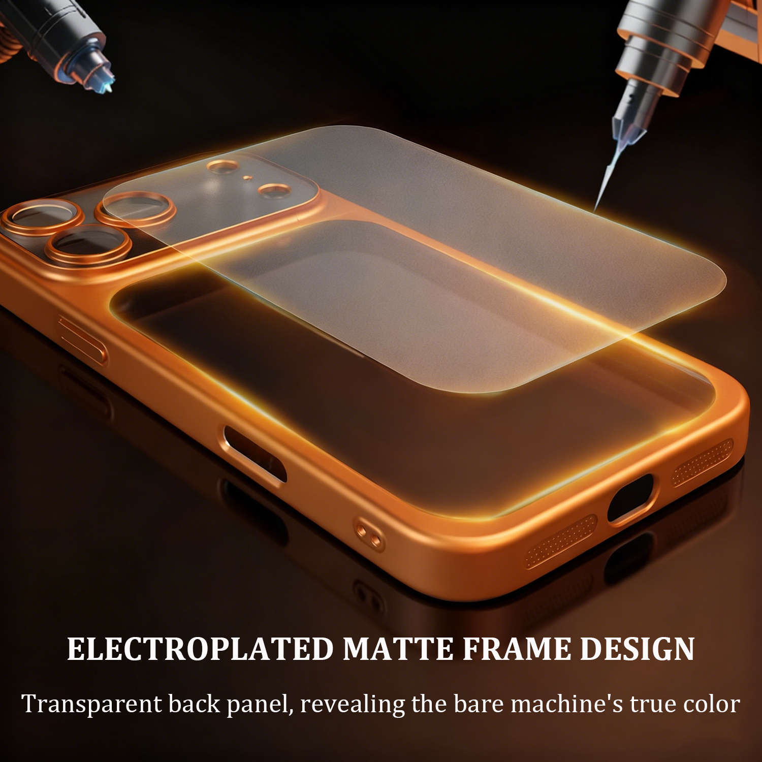 Phone Case - Luxury Transparent Matte Phone Case Compatible with Iphone 18 17 Pro Max Air 16 15 14 13 12 11 Pro Max Plus Smooth Feel Clear with Lens Protector 18 Pro Max Cases Soft Bumper Shockproof Men Women Cover