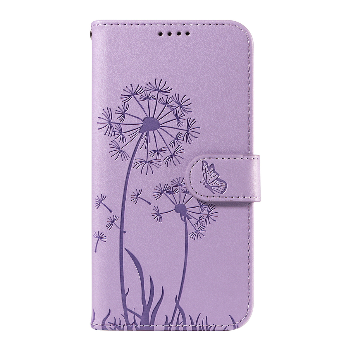 Magnetic Wallet Case Phone Case with Garden Floral Design, Compatible with iPhone 17/16/15/14/13/12/11/7/8 Full Series, Pro Max/Plus/Pro/Mini and XS Max/XR/X/XS, with Adjustable Strap and Card Slot, Unisex