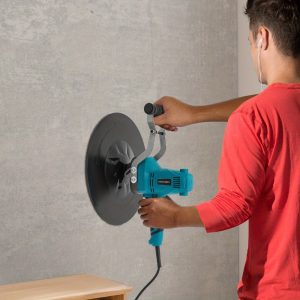 Plaster Wall Smoothing Polisher Handheld Concrete Epoxy Electric Cement Mortar Trowel 850W Plaster Wall Smoothing Polisher Concrete Vibrator Gypsum Mortar Cement Putty Trowel US Stock