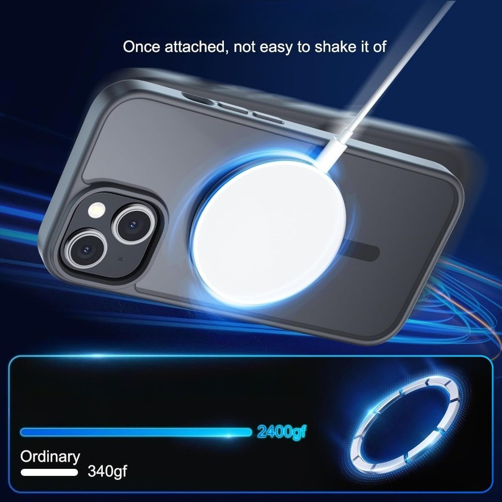Phone Case - 1pc Luxury Shockproof Phone Case Compatible with Iphone 17 Pro Max 17 Pro Air 16 15 14 13 12 11 Pro Max 16 Plus Support Magnetic Wireless Charging