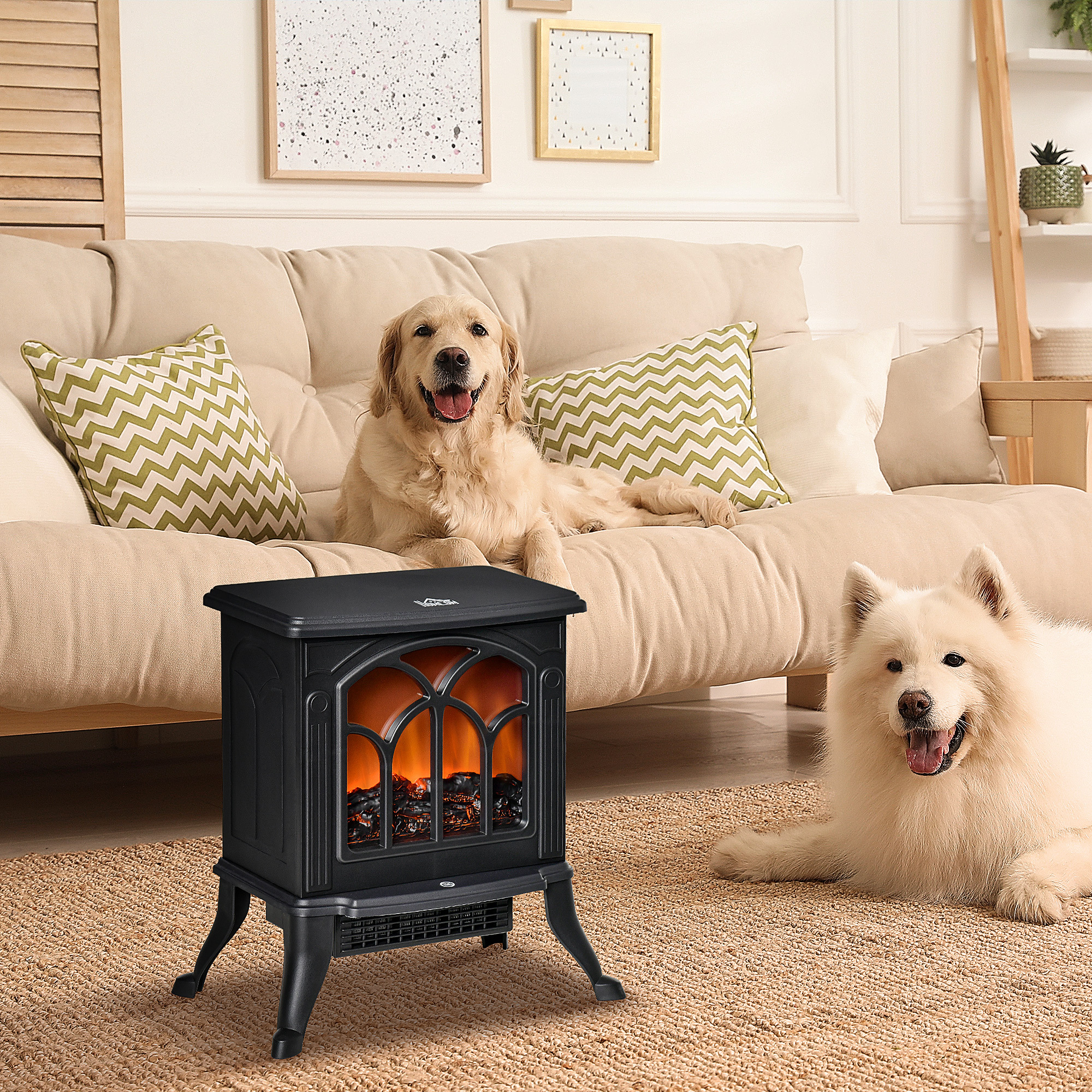 Electric Fireplace Stove, 17