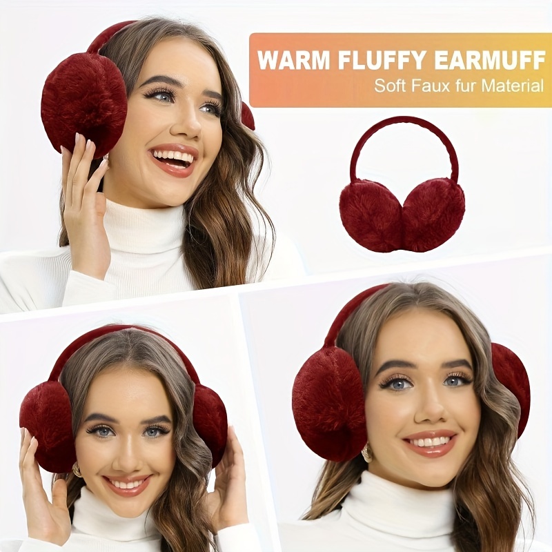5pcs Winter Outdoor Sports Equipment Set: Thick Warm Hat, Neck Warmer, Touchscreen Gloves, Plush Ear Muffs, And Snow Socks, Suitable for Outdoor Skiing, Cycling, And Hiking
