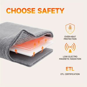 [Heated Queen Blanket] Electric Blanket Queen, Heated Blanket Queen Size with 10 Heating Levels And 1 to 12 Hours Heating Time Settings, Flannel to Sherpa Reversible, Machine Washable
