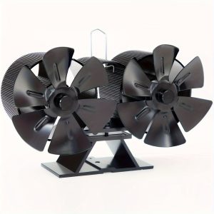 Wall Heater Fan Dual Head 12-Blade