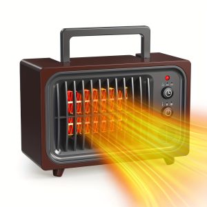 Space Heater, Portable Space Heater for Indoor Use - 600W PTC Electric Heater, Rapid And Safe Heating, Remote Control, with Heating And Modes, 2/4/6 Hr Timer for Bedroom, Office
