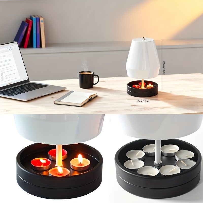 Multifunctional Portable Outdoor/Indoor Heater with Candle Holder and Hand Warmer Function - Durable Metal Construction, Suitable for Camping, Home, Patio, Emergency Use, Emergency Lighting, Compact and Lightweight Winter Heating Device - Image 8
