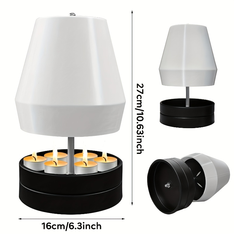 Multifunctional Portable Outdoor/Indoor Heater with Candle Holder and Hand Warmer Function - Durable Metal Construction, Suitable for Camping, Home, Patio, Emergency Use, Emergency Lighting, Compact and Lightweight Winter Heating Device