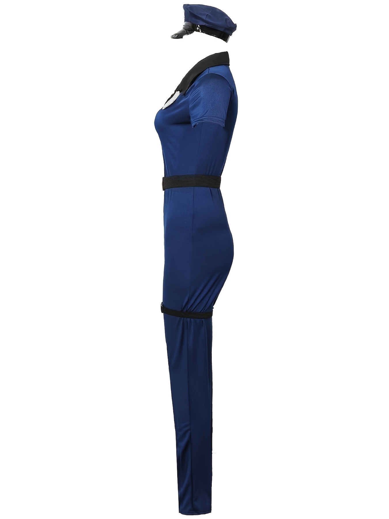 Halloween Cosplay Costume, Zipper Jumpsuit, Carnival Party Game Outfit - Image 5