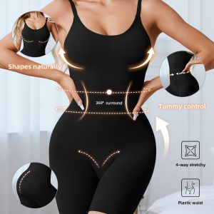 Women'S Seamless One-Piece Shapewear, And Shaping, Controls The Abdomen, Flattens The Tummy, Tight Bodysuit, Can Be Worn As Outerwear Shaping Underwear