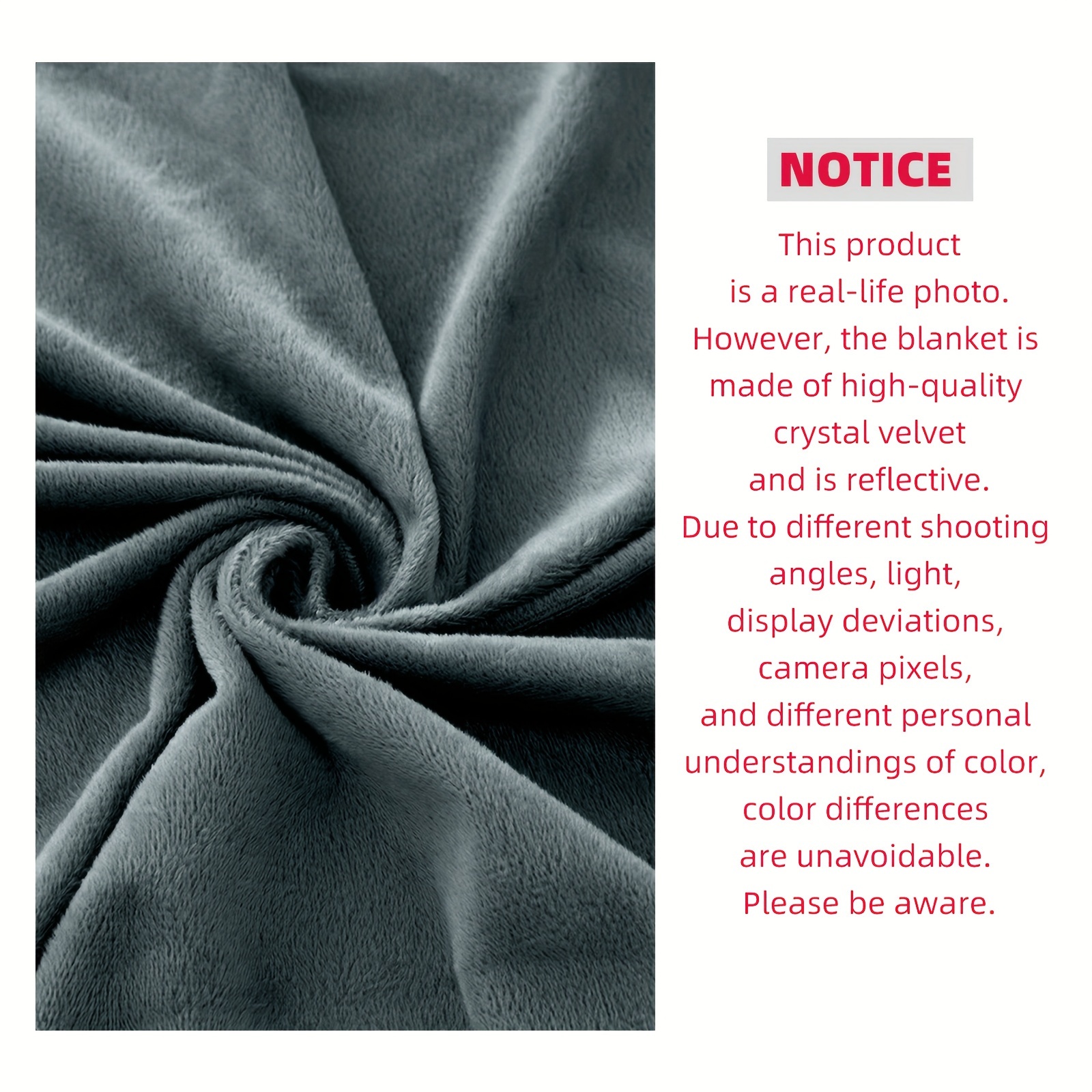 12V Electric Heating Blanket, Soft Crystal Velvet Material, Anti-Slip Back, 9 Heat Settings & 9 Timer Levels, Machine Washable, for Cold Weather Camping & Travel, Without Battery