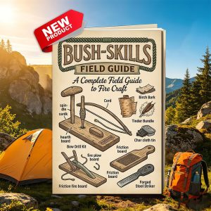 1pc | Outdoor Survival Skills Manual | 80g Thick Paper Binding | Knot Tying | Direction Finding | Water Purification | Camping & Hiking Carry-Along | 5.5X8.3in | KOVESXRK