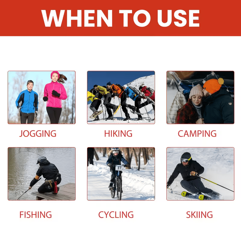 30-Pack Hand Warmers - One-Time Use Body/Abdomen Warmers Providing Long-Lasting Warmth Throughout Winter. Portable Adhesive Heating Packs for Immediate Warmth. Suitable for Office, Outdoor, Skiing, Travel Use, And Easy to Carry