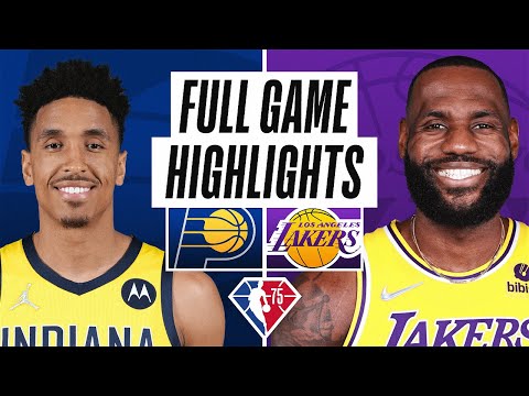 PACERS at LAKERS FULL GAME HIGHLIGHTS January 19 2022