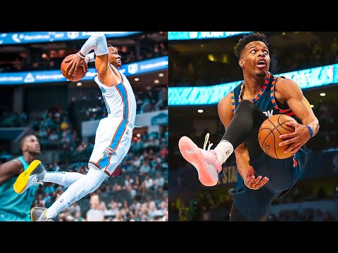 NBA UNREAL Athletic Plays Youve NEVER Seen MOMENTS