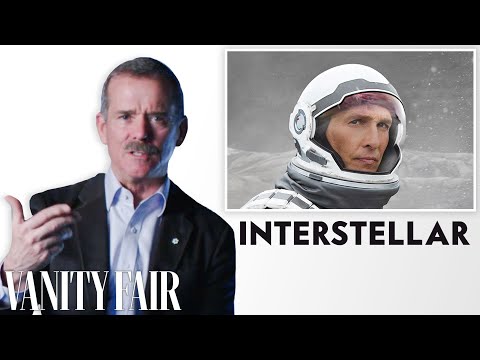 Astronaut Chris Hadfield Reviews Space Movies from Gravity to Interstellar Vanity Fair