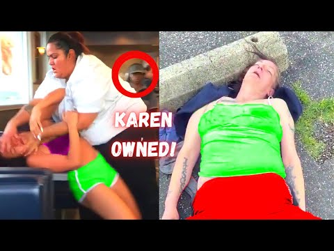 When Karens Get What They DESERVE 2022 Public Freakouts Compilation
