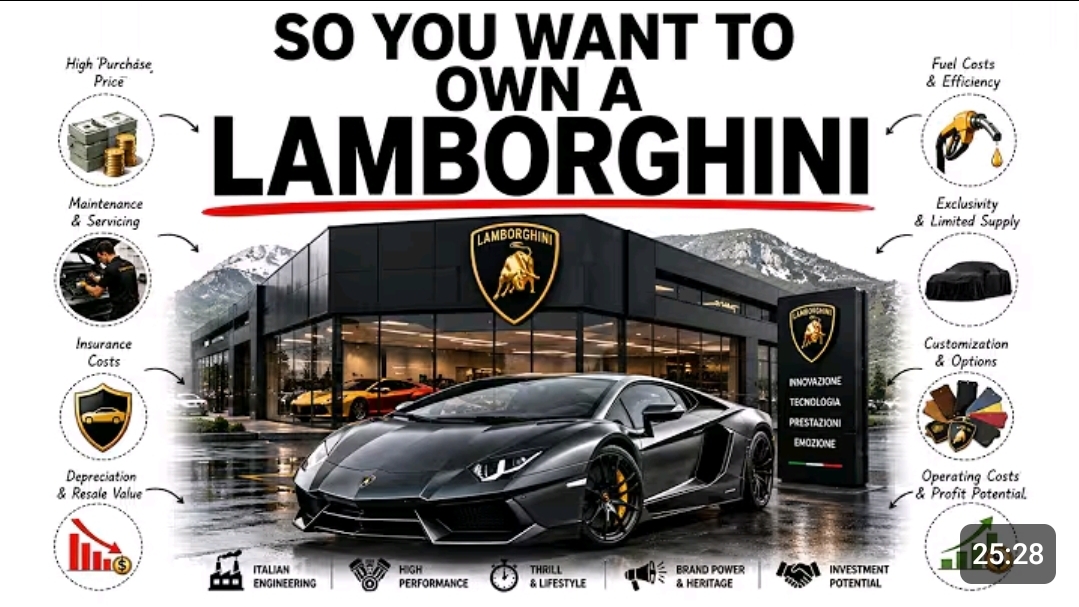 The Economics of Owning a Lamborghin